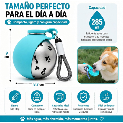 Botella de Agua para Perros.