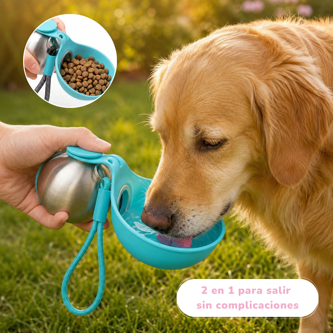 Botella de Agua para Perros