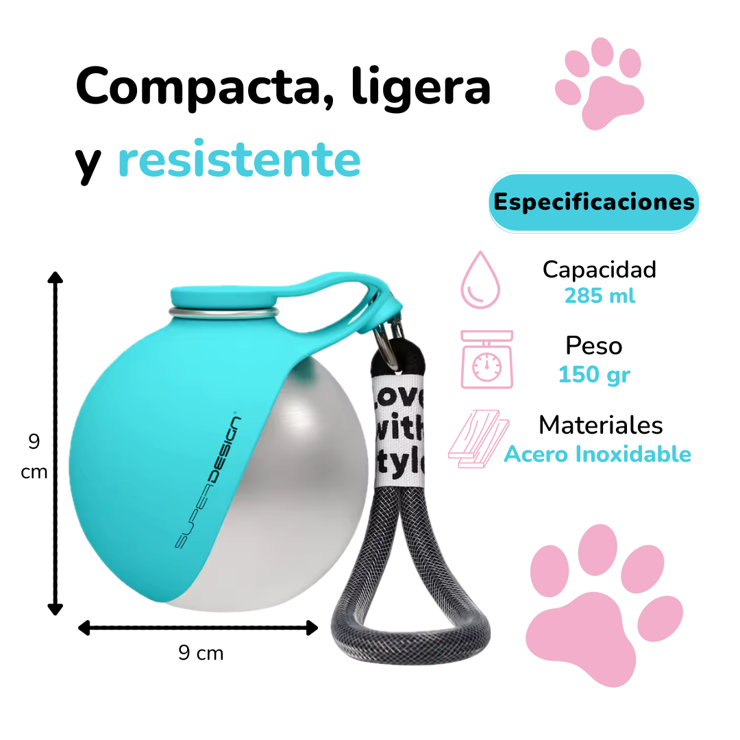 Botella de Agua para Perros.